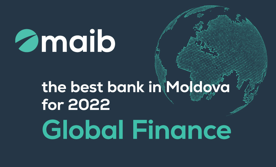 Maib named Best Bank in Moldova in 2022 by the Global Finance Magazine ...