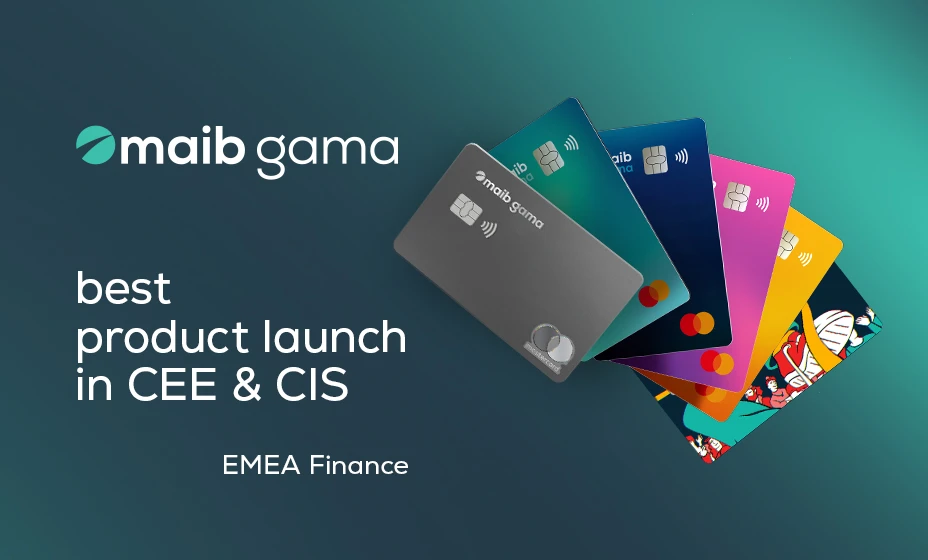 Best product launch award from EMEA Finance